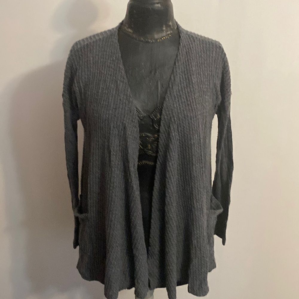 American Eagle Outfitters Gray open Cardigan, size S/P